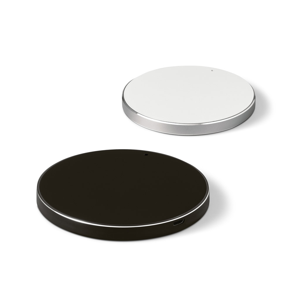 JOULE. Superfast 15W wireless charger in aluminium and ABS