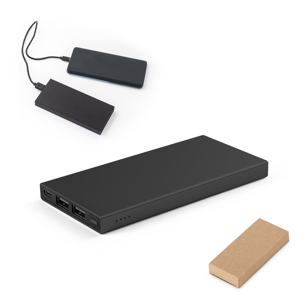 DOROTHY 5. 5.000 mAh power bank made from recycled aluminium (100% rAL)