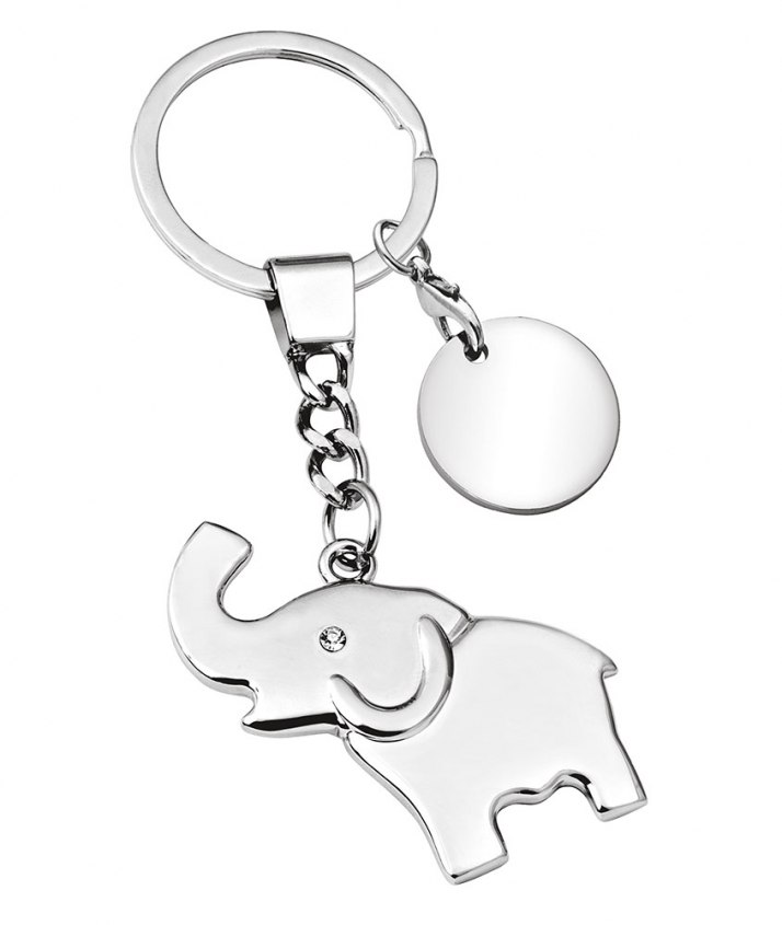 KEY CHAIN ELEPHANT WITH TOKEN