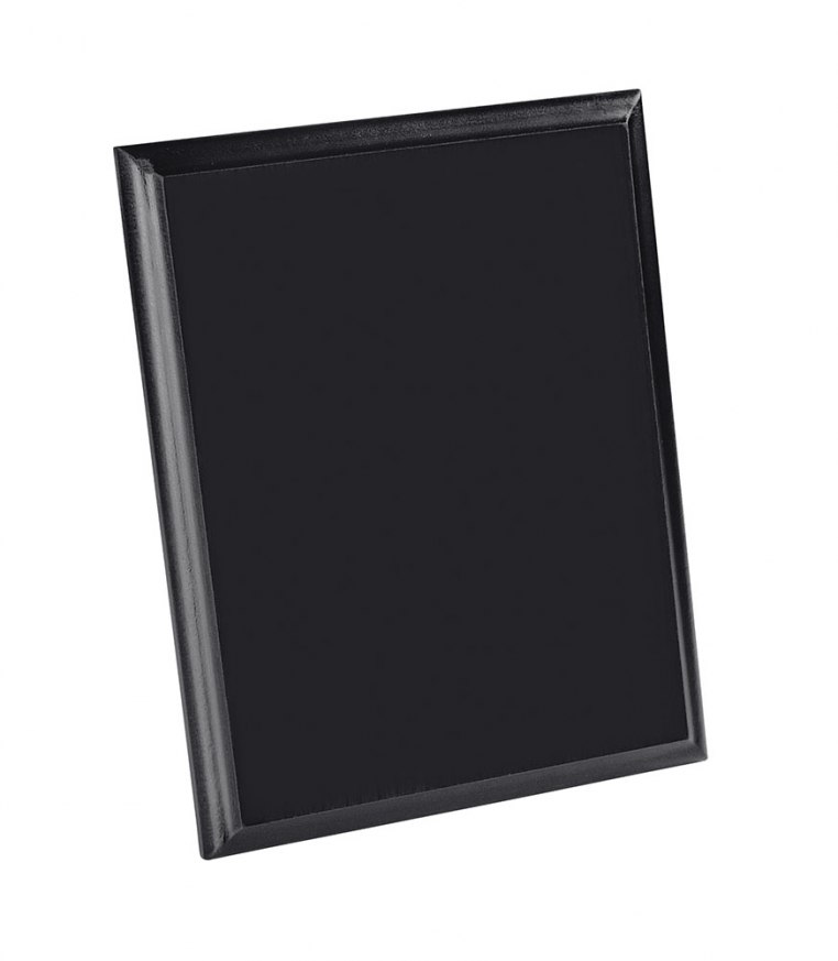 CREST RECTANGULAR BLACK 250x200x15