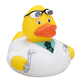 Squeaky duck, dentist