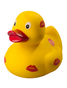 Squeaky duck, kiss me