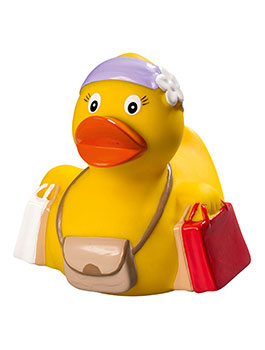 Squeaky duck, shopping