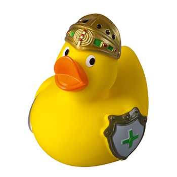 Squeaky duck, knight