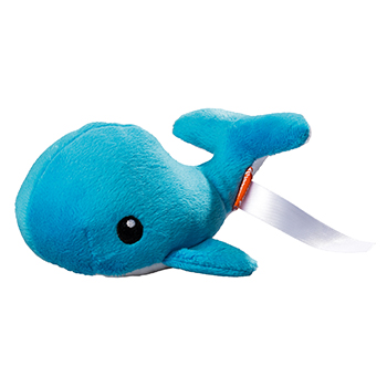 Plush whale Tom