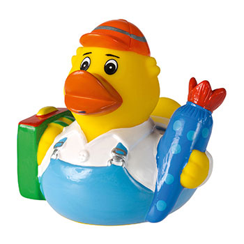 Squeaky duck, school