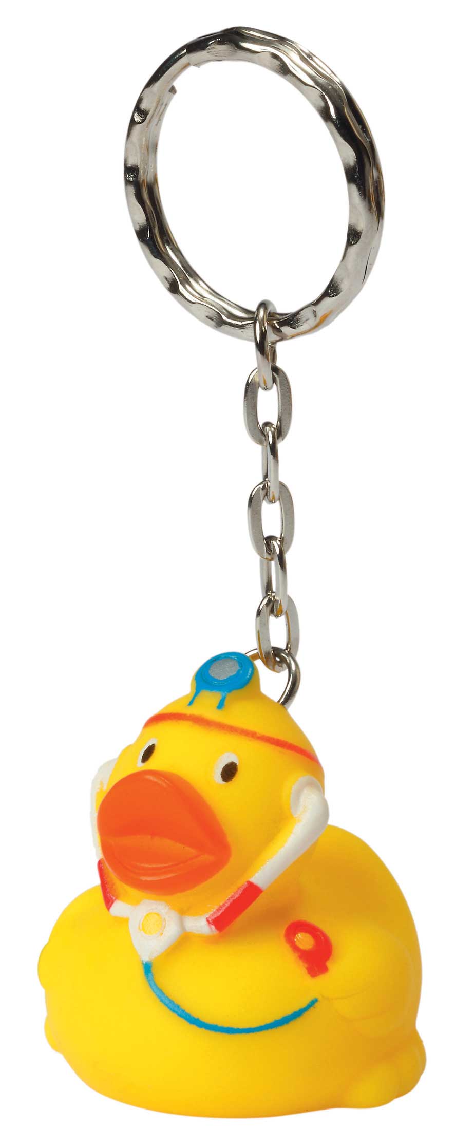 Mini duck keychain, doctor