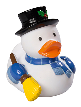 Swueaky duck, snowman