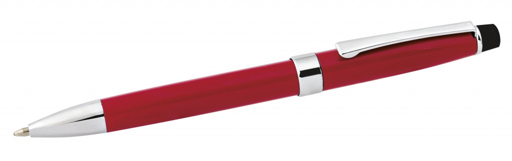 PEN METAL RED SHINY