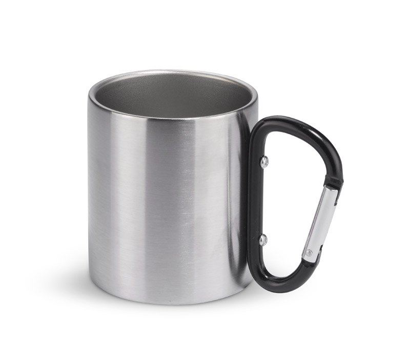 Mug with carabiner CAMPIC 200 ml