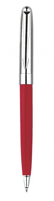 PEN METAL CHROMED/RED SHINY