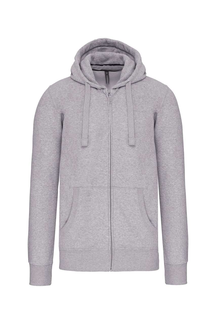 MEN'S FULL ZIP HOODED SWEATSHIRT