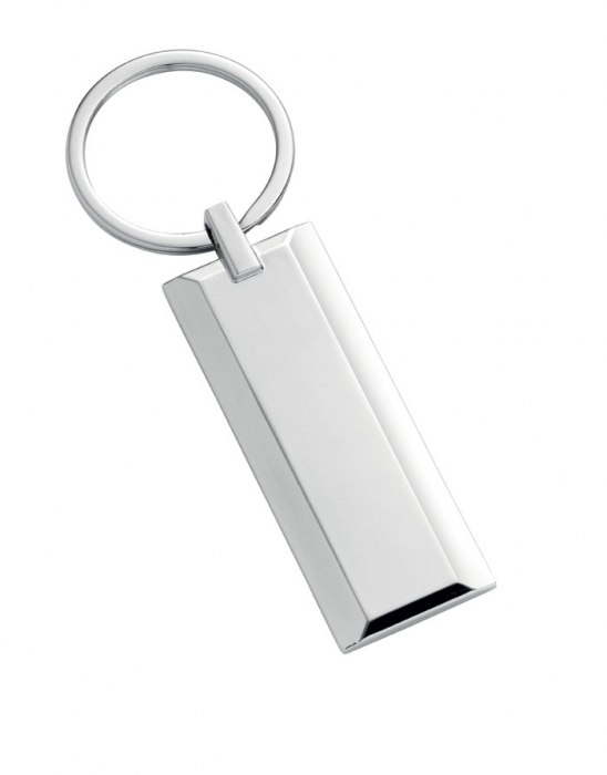 KEYCHAIN RECTANGULAR PLATE 65X25,5 mm