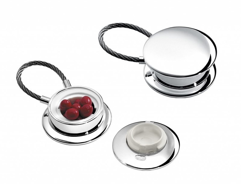 KEYRING PILL BOX 