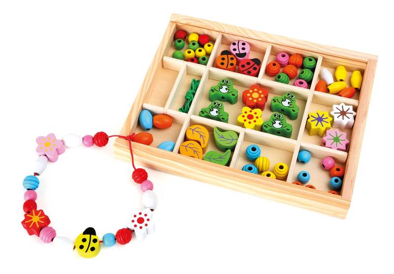 Threading Beads in a Box