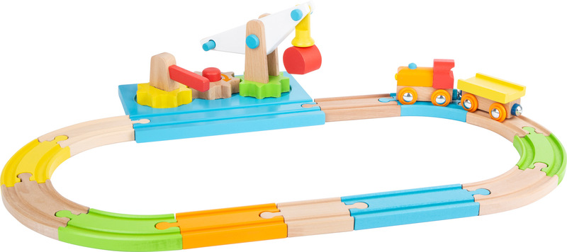 Junior Crane Wooden Toy Train