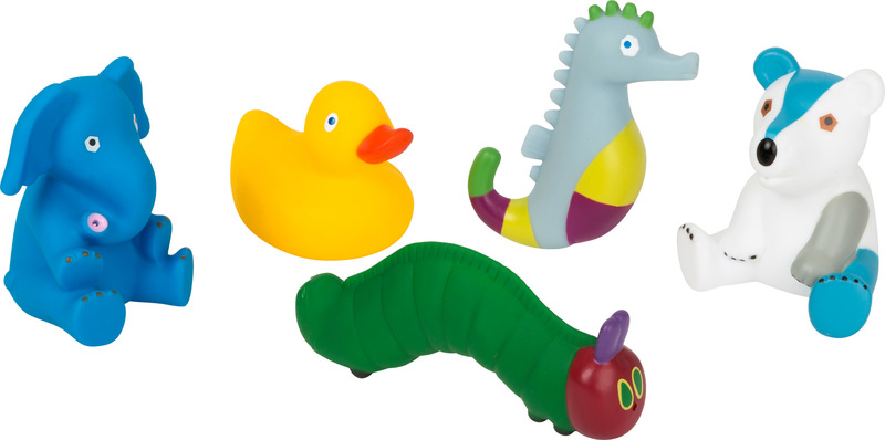 The Very Hungry Caterpillar Bath Animal Set