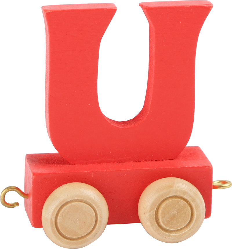 Coloured Letter Train U