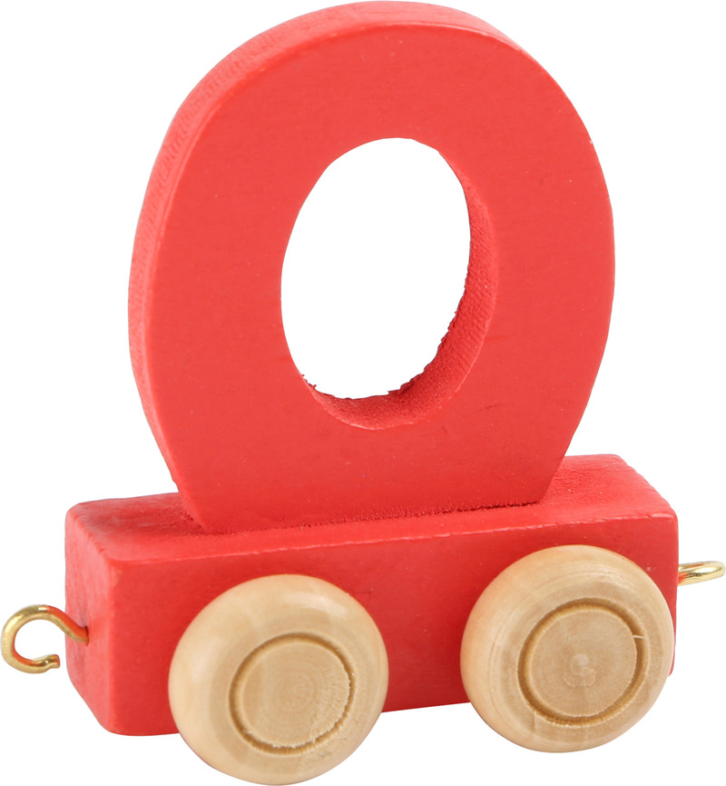 Coloured Letter Train O