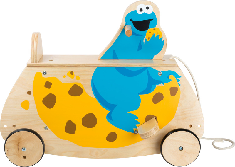 SESAME STREET Cookie Swinging See-Saw with Wheels