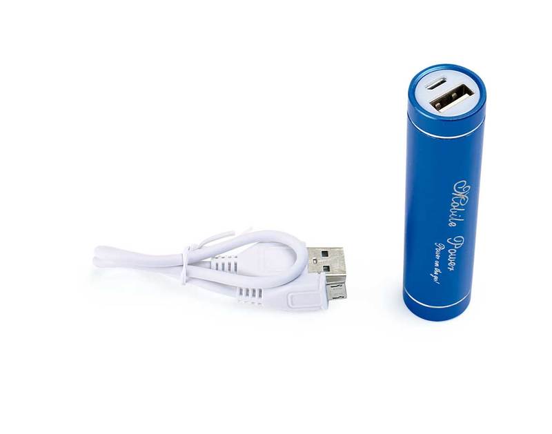 External Battery Blue, 2000 mAh