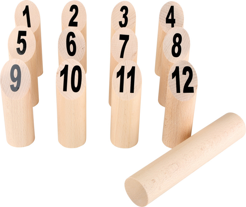 Vikings Game Kubb Numbers