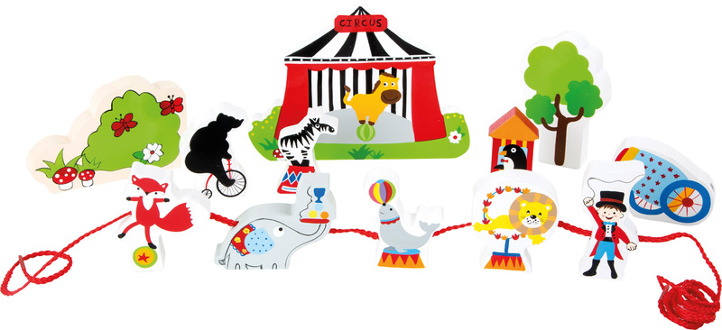 Circus Threading Play Set