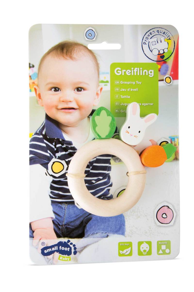 Grasping Toy Rabbit       