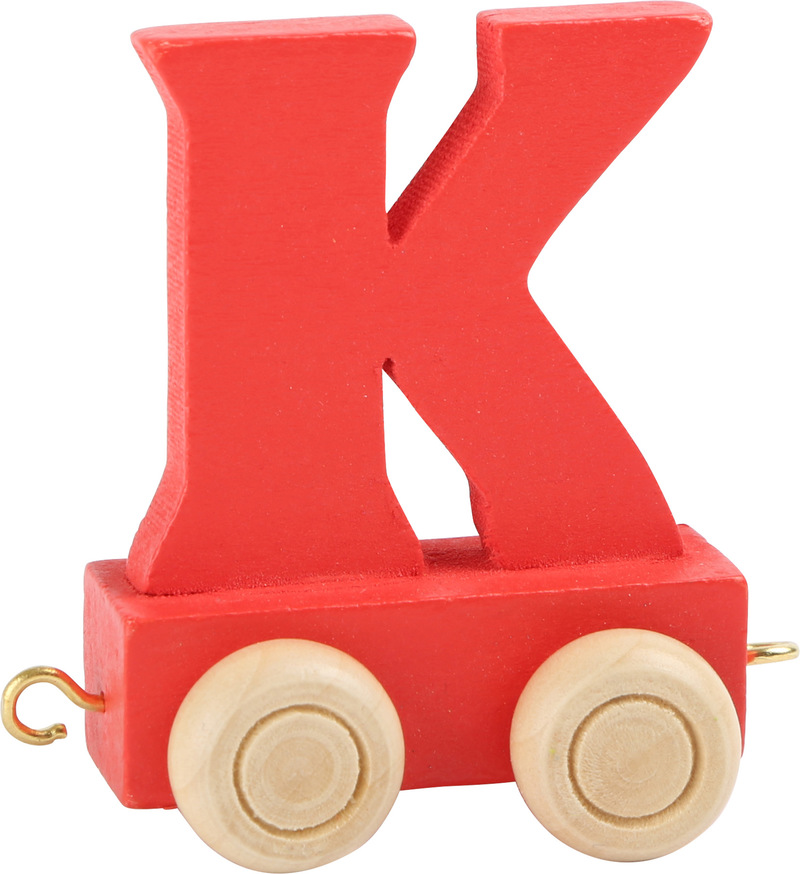 Coloured Letter Train K