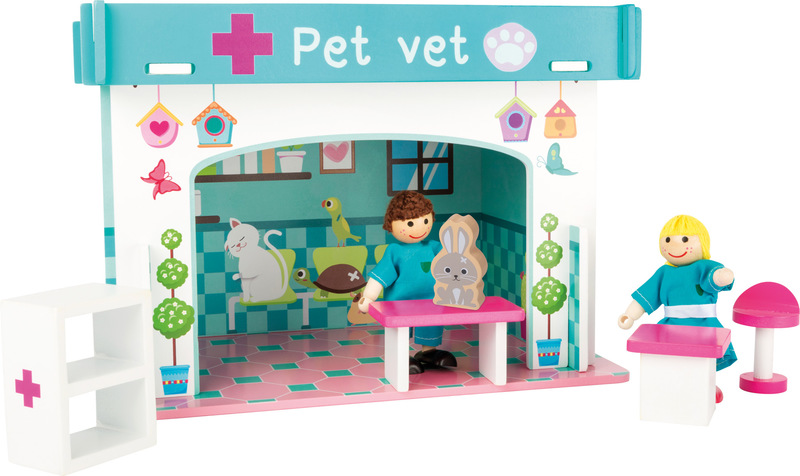 Playhouse Animal Hospital with Accessories