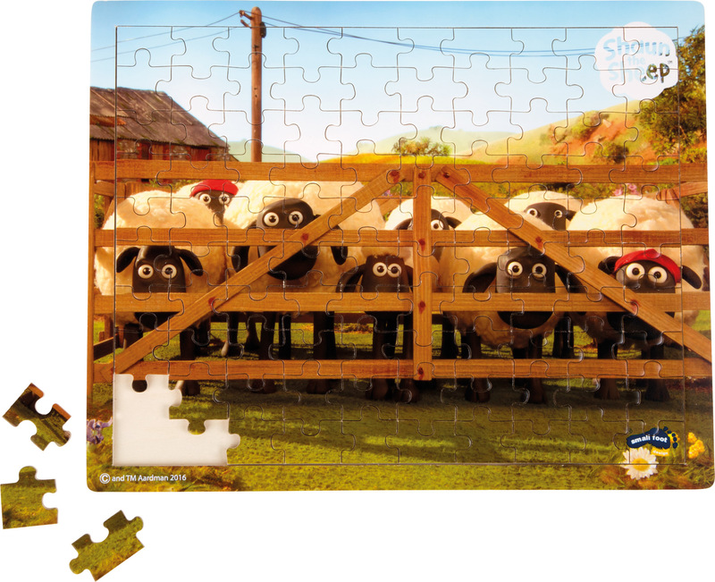 Shaun das Schaf Puzzle Abenteuerlust