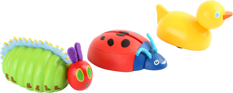 The Very Hungry Caterpillar Pull-along Toy with a Pull-back Motor