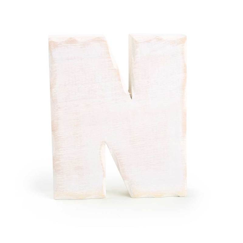 Wooden Letter N