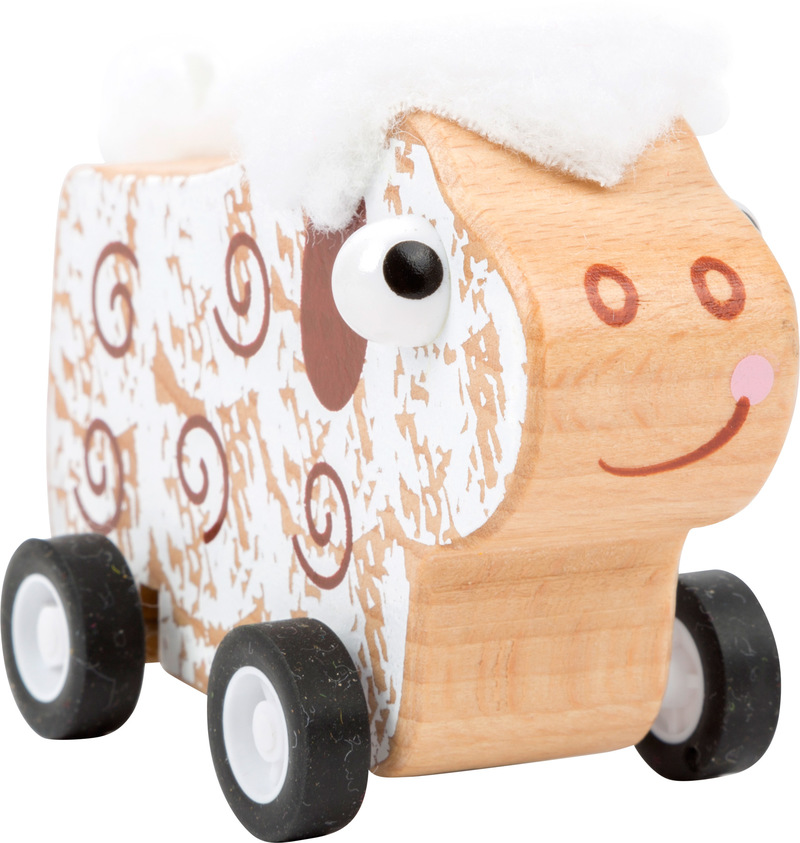 Sheep Pull-Back Vehicle