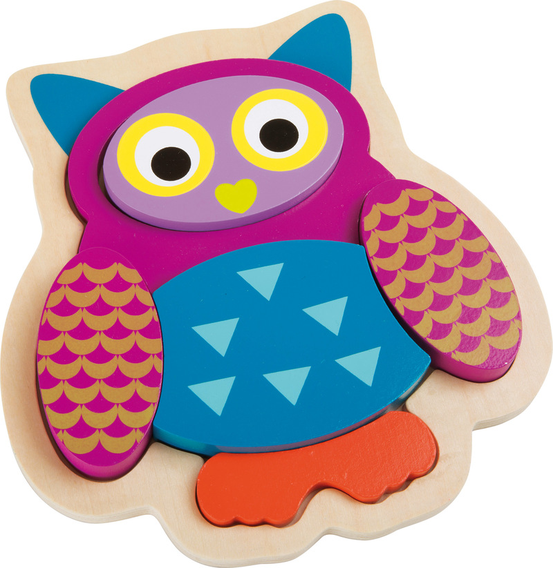 Wooden Owl Puzzle