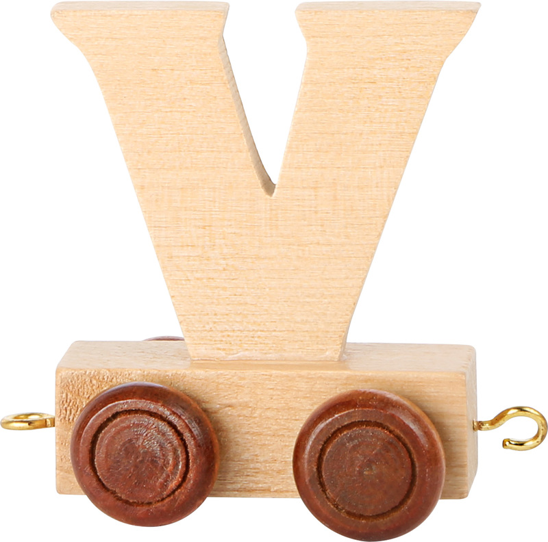 Wooden Letter Train V          