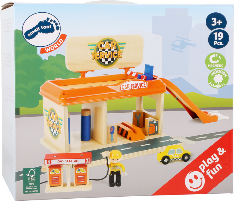 Auto Repair Shop with Petrol Station 