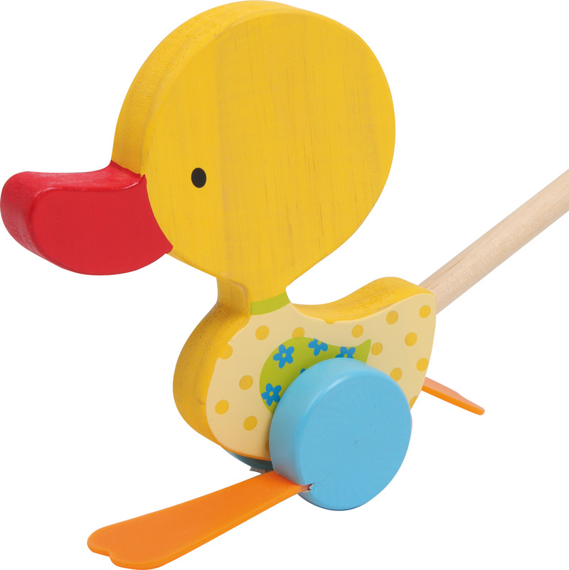 Push-along Animal Waddling Duck 