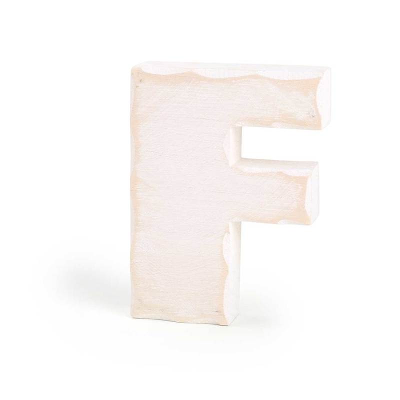 Wooden Letter F