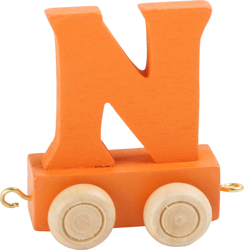 Coloured Letter Train N