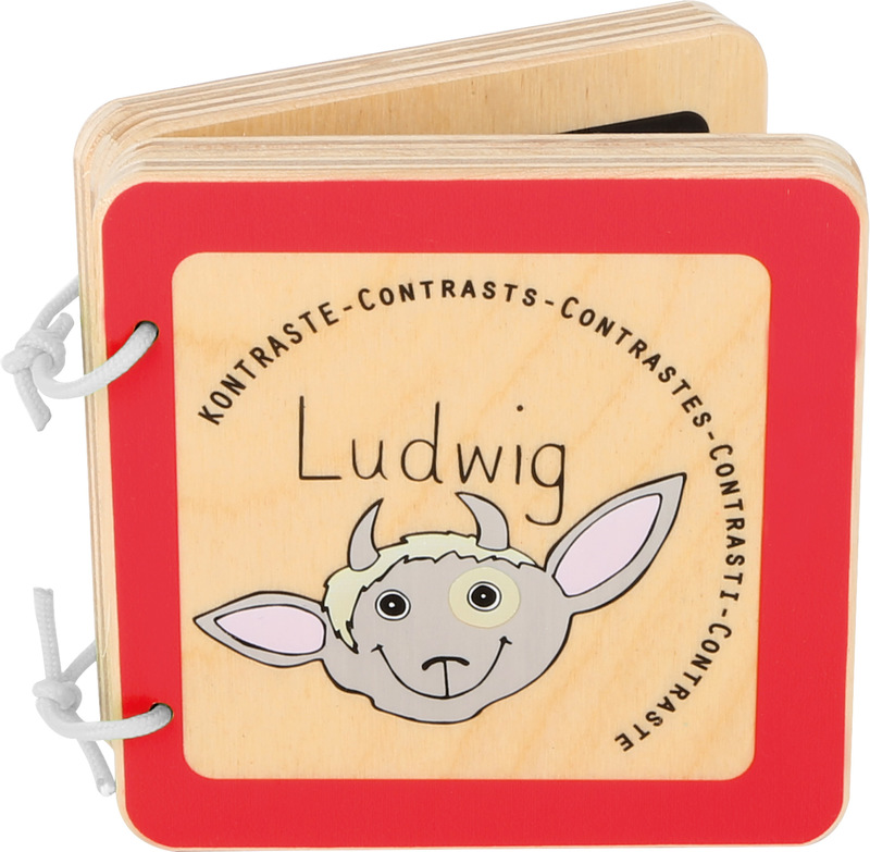 Ludwig the Billy Goat Baby Book (contrasts)