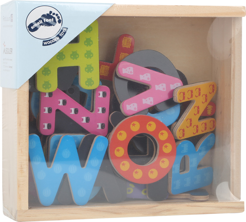 Colourful Magnetic Letters  