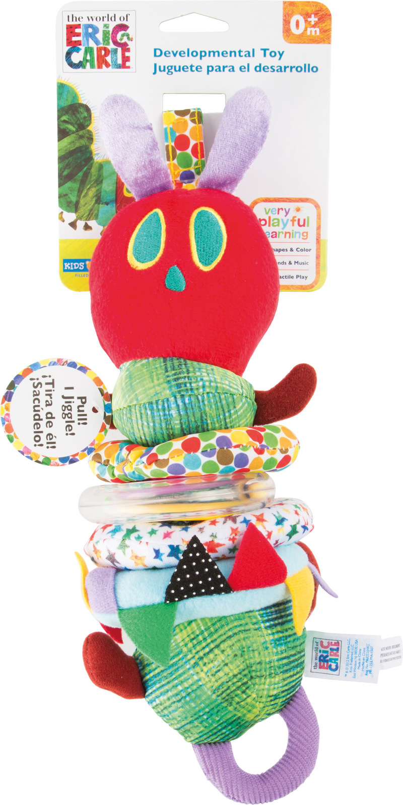 The Very Hungry Caterpillar Motor Skills Toy with Vibration 