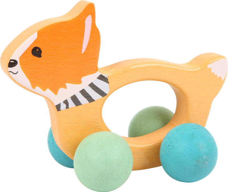 Lex the Fox Grip Toy on Rollers