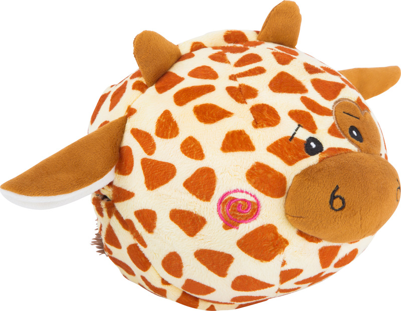 Zebra & Giraffe Plush Ball  