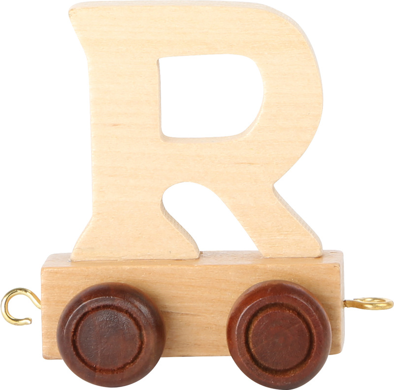 Wooden Letter Train R       