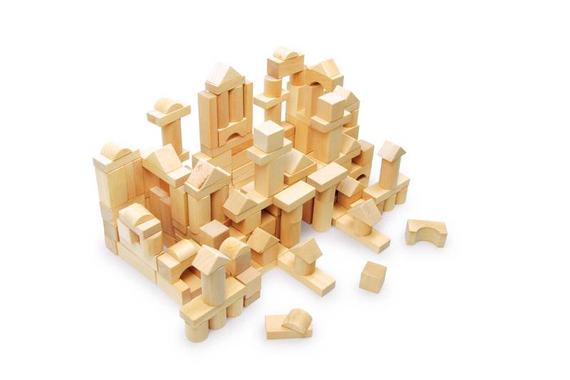 Wooden Blocks in a Bag