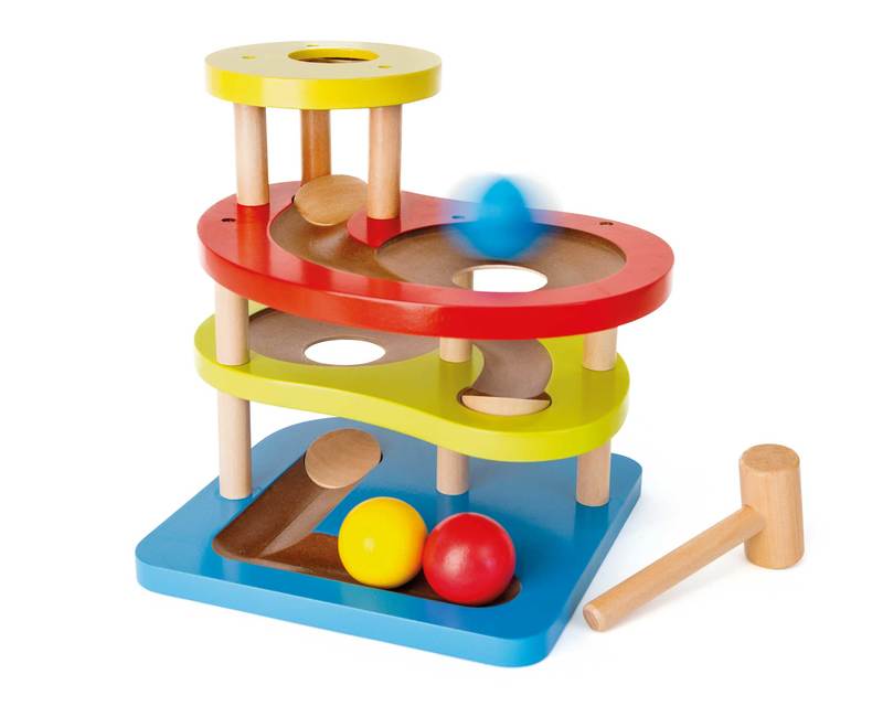 Rich Colours Hammering Marble Run  