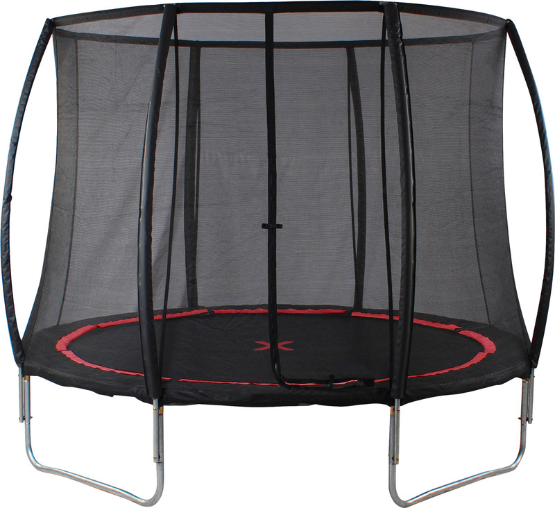 Trampoline with Safety Net  Black Spider