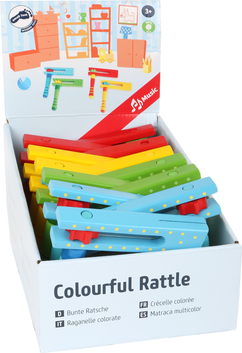 Colourful Rattle Display  